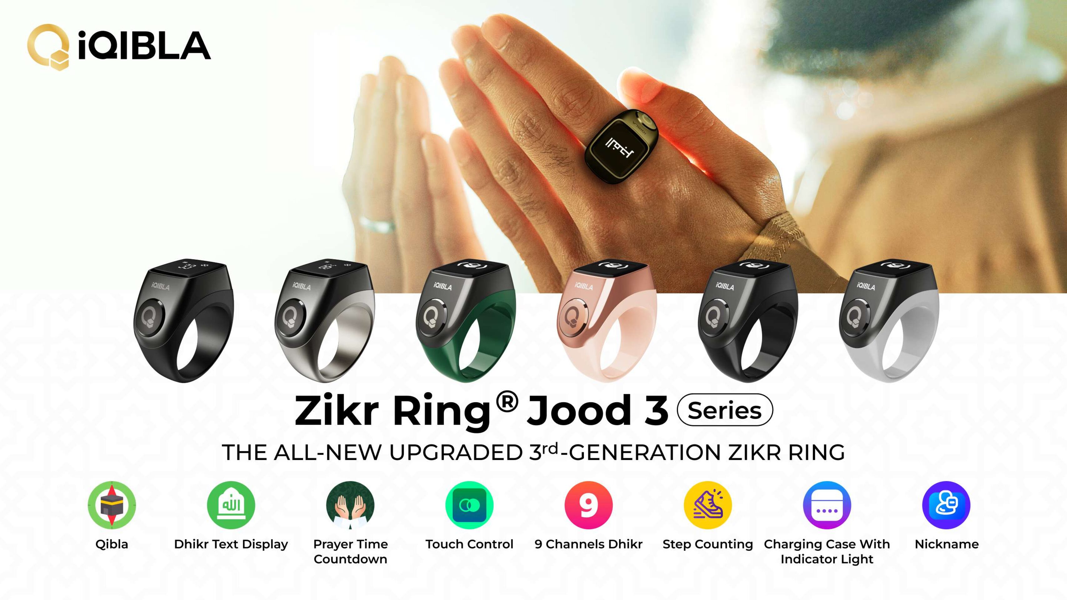 J 03 Tasbih Ring ( IQIBLA )