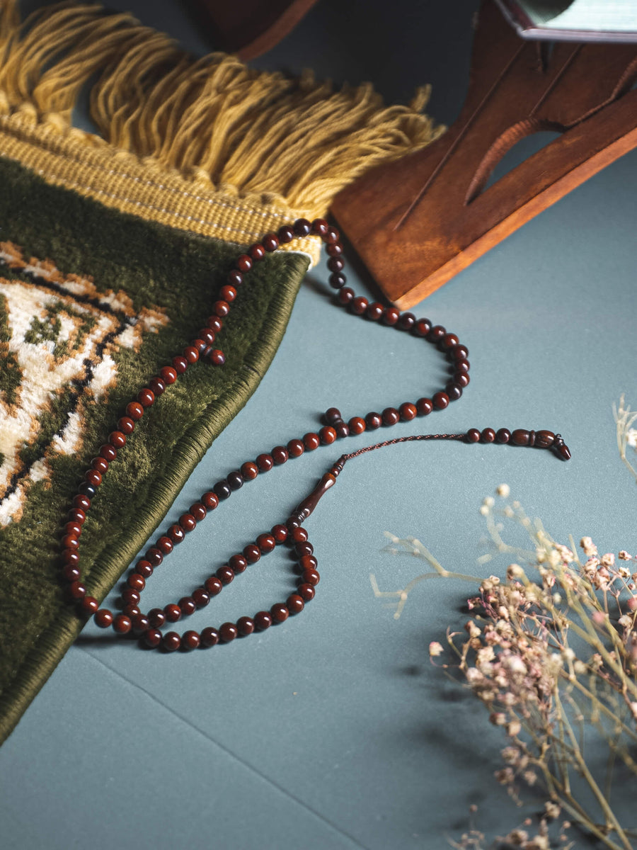 Koka Wood Tasbih, 100 Beads